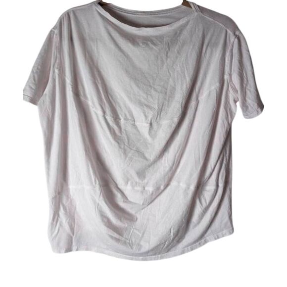 LULULEMON ATHLETICA Back In Action Short Sleeve Size 10 - Picture 4 of 5